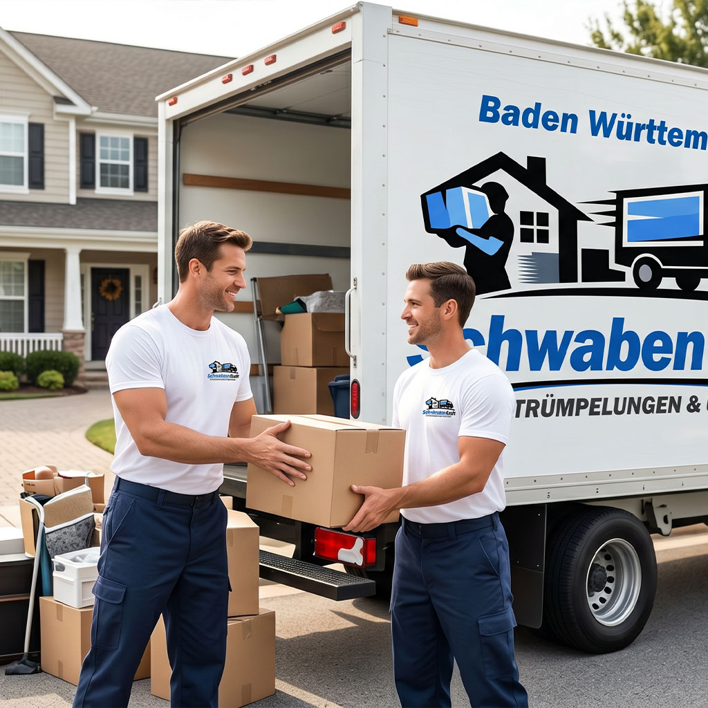 SchwabenkKraft Team mit Transporter